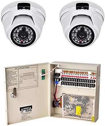 1PCS 18CH DC12V 10 AMP אספקת חשמל CCTV + 2 PCS AHD/TVI/CVI/CVB