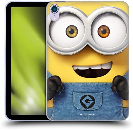 עיצובים של מקרה ראש מעצבים רשמית Despicable Me Bob Full Face Minions Jel רך תואם ל- Apple iPad mini