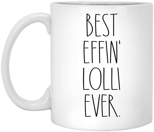 לולי-ספל הקפה הטוב ביותר של אפין לולי אי פעם - סגנון לולי ריי דאן-בהשראת ריי דאן-ספל יום האם-יום הולדת