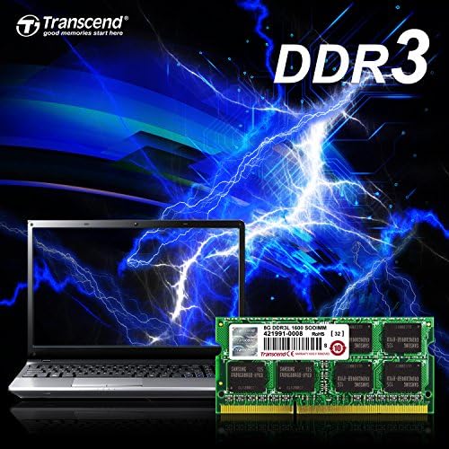 מידע על התעלות על 8GB DDR3L 1600 SO-DIMM 2RX8