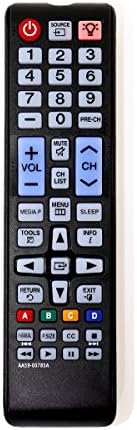 WINFLIKE New Remote Control AA59-00785A Replacement Fit for Samsung Smart LED LCD HDTV Televisions UN28H4000AF
