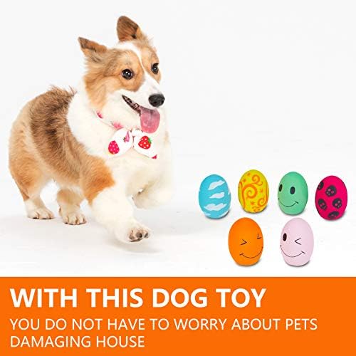 מותגים חורקים כלבי חיות מחמד צעצועים לשחזור אינטראקטיבי משחק עמיד לעיסה גומי רך לטקס קול קופצני כדורי