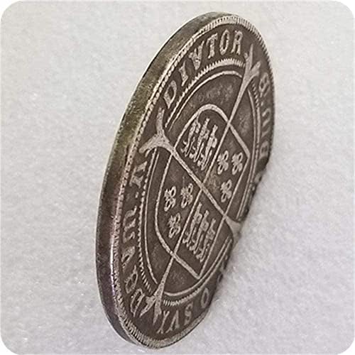 מלאכות עתיקות בריטי 1551 מטבע זיכרון מטבע סילבר דולר 1941