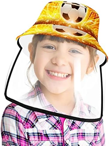 כובע מגן למבוגרים עם מגן פנים, כובע דייג כובע שמש, כדורגל לאמנות להבה