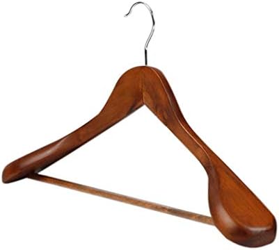 קולב קולב קולב מעץ עץ עץ חליפה רחבה כתף מעיל בדרגה גבוהה ומארגנים אחסון עם מכסים