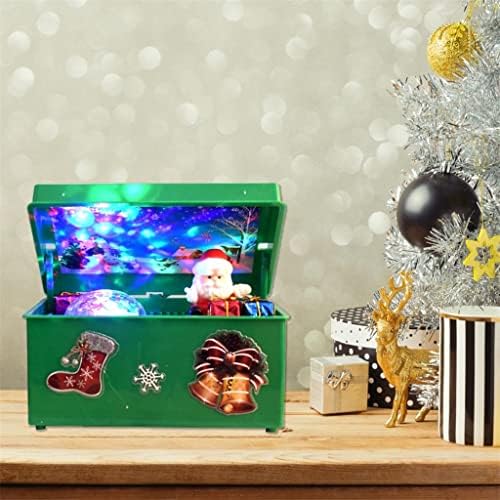 קופסת מוסיקה בסגנון חג המולד של הוקאי היצירה היצירה של סנטה קלאוס דקור קופסת המוסיקה למסיבה