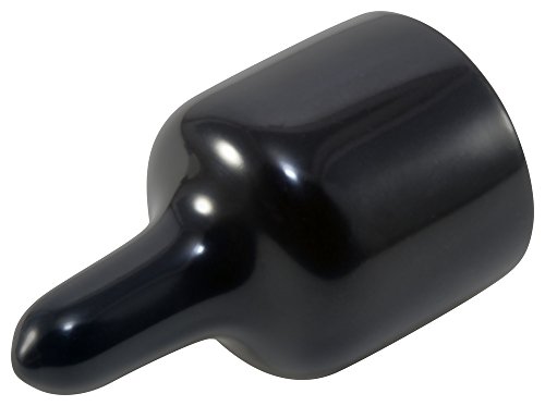 Caplugs 99395388 פלסטיק EZ Pull Tab CAP EZ-695-12, VINYL, CAP ID .695 אורך .187, שחור