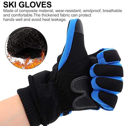 ABAODAM של כפפות חיצוניות אטומות לרוח כפפות סקי נגד החלקה כפפות רכיבה על חורף