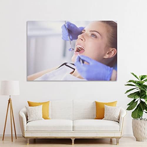 משרד שיניים בלודוג מעוטר בכרזות לטיפול שיניים פוסטרים משרדי שיניים פוסטר קיר ציור קיר לחדר שינה עיצוב