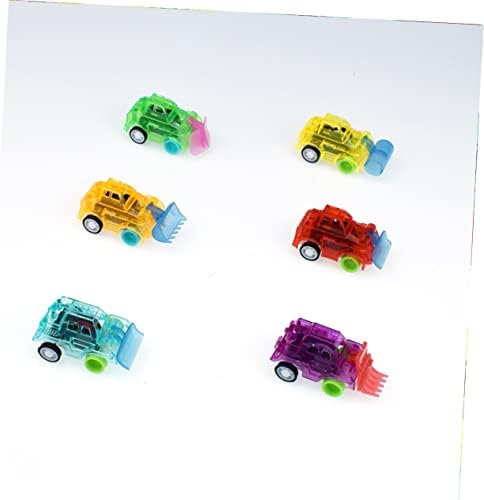 Gojofuny 8 יחידות צעצועים לילדים רכב בנייה אינרציה צעצועים צעצועים מכונית משחק צעצועים לחיכוך דוגמניות