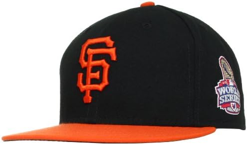 ליגת הבייסבול של סן פרנסיסקו ג ' יינטס, כובע על המגרש, שחור / כתום
