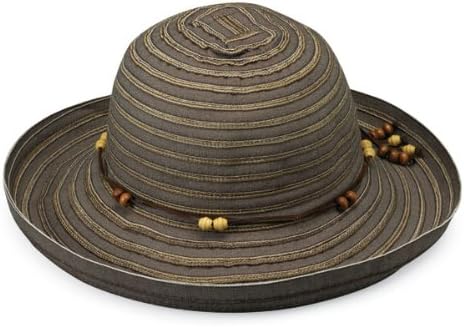 כובע וולארו כובע שמש ברטוני לנשים - עד 50+, קל משקל, ניתן לארוז, סגנון מודרני, שוליים רחבים, מעוצב באוסטרליה