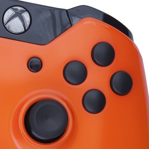 כפתור מדריך Modfreakz® ABXY סט שחור מט עבור דגמי בקר Xbox One 1537/1697