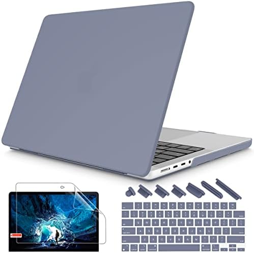 Mektron 2021/2023 המקרה האחרון עבור MacBook Pro 16 אינץ 'דגם M1 A2485/M2 A2780, מארז מעטפת קשה מפלסטיק