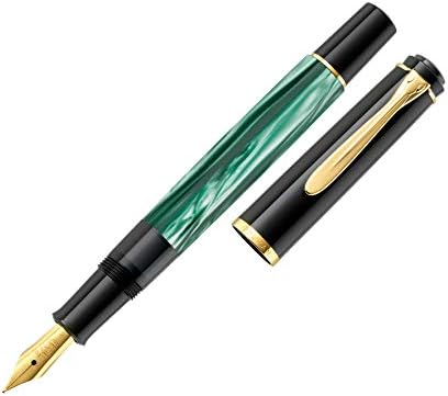 Pelikan M200 מזרקה עט ירוק שיש