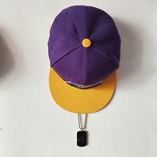 כובע קולבי קיר כובע ווי קיר קיר הר כובע מתלה עבור כובע ושרשרת תצוגת בייסבול כובע מחזיק ארגונית קולב