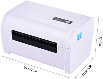 מדפסת תווית תרמית של ZhuHW עבור 4x6 תווית חבילה משלוח 160 ממ/שניות מהירות גבוהה מדפסת מדפסת תרמית מקסימום