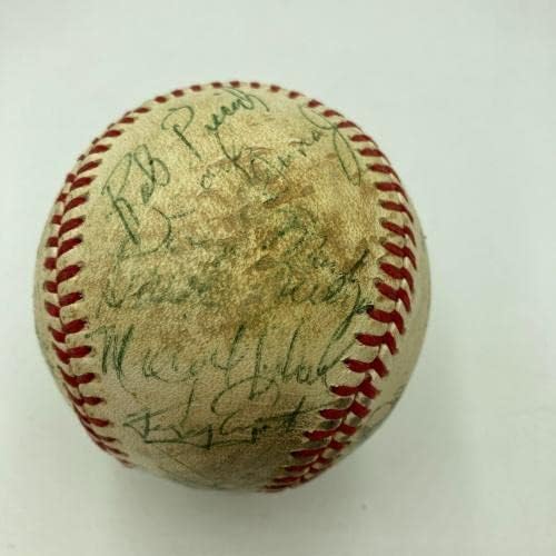 ריקי הנדרסון 1979 נבחרת הטירונות של אוקלנד א 'חתמה על בייסבול בליגה האמריקאית - בייסבול חתימה