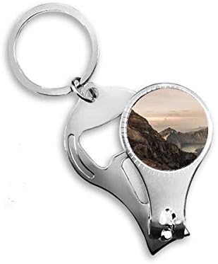 ענני ערפל של דבינון הרים ענני אגם ציפורניים טבעת טבעת מפתח בקבוקי שרשרת פותחן