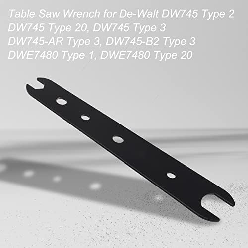 5140061-75 מפתח ברגים מסור שולחן עבור Dewalt DW745 סוג 2 סוג 3, DWE7480 סוג 1 10 מסור שולחן
