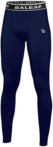 מכנסי דחיסה של בנים נוער/בנות מכנסי בסיס שכבת בסיס חותלות יוגה טייץ ספורט אימון אימון אימון