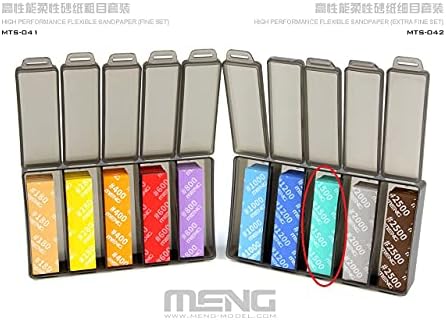 MENG X DSPIAE אריזת מילוי נייר זכוכית גמישה בעלת ביצועים גבוהים, עדינה במיוחד - 6 יחידות - כלי בניית