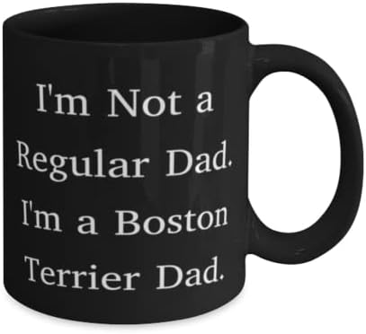 אני לא אבא רגיל. אני בוסטון. בוסטון טרייר כלב 11 עוז 15 עוז ספל, ייחודי בוסטון טרייר כלב מתנות, כוס