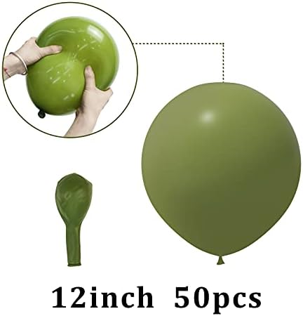 Honinda Olive Green Balloons Balloons Sage Balloon