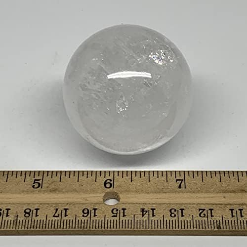 146.8 גרם, 1.9 כדור קוורץ טבעי כדור גביש אבן חן מברזיל, תפאורה ביתית, אספנות, B22238