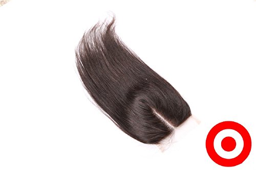 אמצע חלק תחרה סגירת 7 גבוהה כימות מולבן קשרים 3.5 4 מלזי בתולה שיער טבעי טבעי ישר טבעי צבע