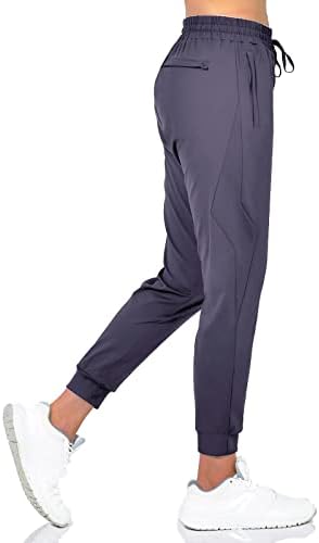 MyTrekally מכנסי גולף לנשים אימון מכנסי כושר מכנסיים רצים מכנסי מסלול מחודדים אתלטי לאימונים, ריצה,