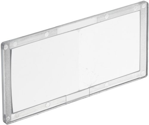 ג ' קסון בטיחות ריתוך זכוכית מגדלת צלחת, 1.5 דיופטר, פוליקרבונט, ברור, 16058