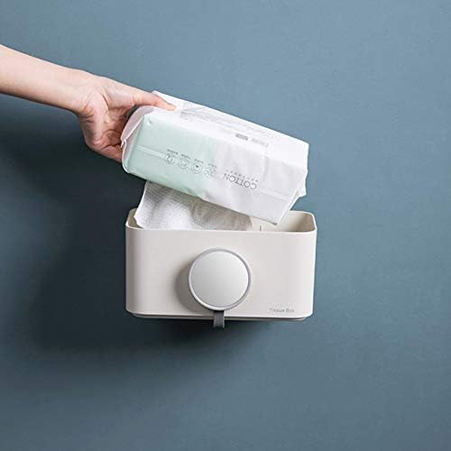 LIRUXUN נורדי קופסת רקמות ABS עם מחזיק נייר קיר רכוב מתלה לאחסן בית מארגן מטבח אביזרי קישוט אמבטיה