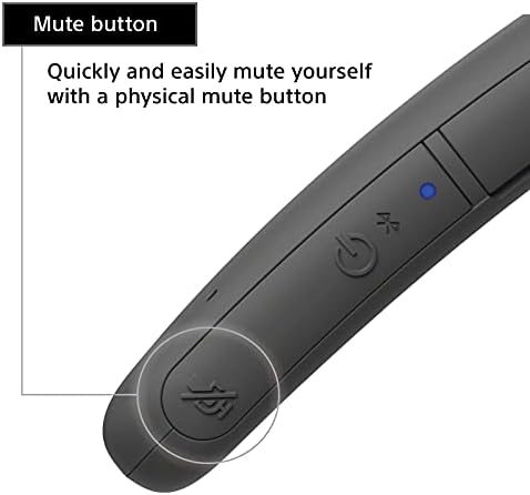 Sony SRS-NB10 רמקול Bluetooth אלחוטי אלחוטי נוח וקל משקל עם טכנולוגיה לעבודה מהבית, מיקרופון מובנה,