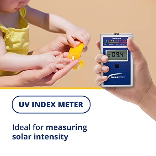 דגם Solarmeter 6.5 מד אינדקס UV, רדיומטר דיגיטלי כף יד למדידת אור אולטרה סגול, מודד 280-400 ננומטר עם