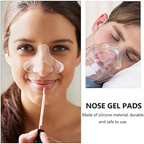 6 יחידות האף ג ' ל כרית דום נשימה בשינה האף כרית מגן עבור סיפאפ מכונת מסכה