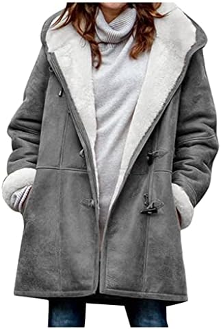 מעילי חורף לנשים, שרוול ארוך לנשים פתוח קרדיגן מעילי צמר מזדמנים מעילי טרנץ