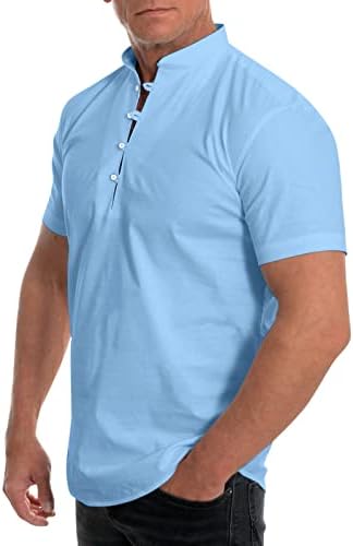 כפתור גברים של יאנגקיג'י למטה חולצת שרוול קצרה חולצות באולינג לגברים חולצה לגברים בגברים גדולים וגבוהים