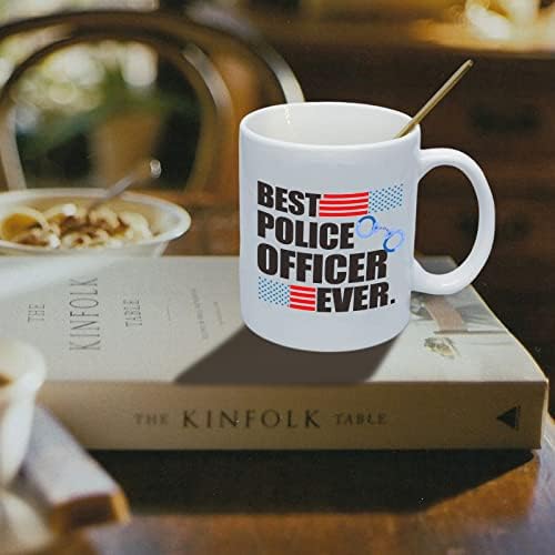 קצין המשטרה הטוב ביותר אי פעם - מצחיק קפה ספלי משרד מתנת רעיונות עבור לפרישה אקדמיה סיום יום אב אמא