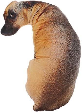 כרית כלב טויוויאן כרית קטיפה סימולציה 3 ד', בובת כרית כרית קטיפה לזרוק בובת קטיפה בובת כלב רודפת צעצועי