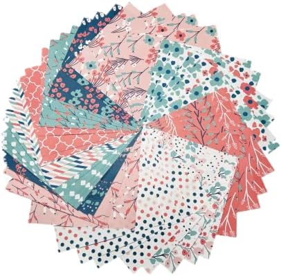50 נייר אוריגמי בדוגמת 6x6 אינץ 'נייר אמנות נייר חד צדדי נייר מתקפל, נייר אוריגמי עם פרחוני, יצירת פרחים,