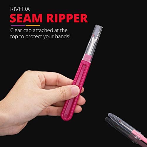 Seam Ripper 2 חבילה - ציוד תפירה של מסיר חוטים - כלי מסיר תפר לתפירה, יצירה רעיונות ותפירה - חותך חותכים