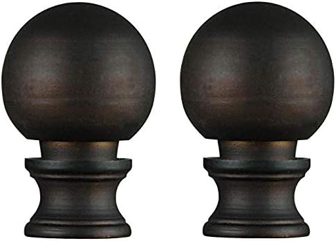 ווסטינגהאוס תאורת 7000500 שמן שפשף ברונזה גימור כדור מנורת עיטורים, שחור, 1-1 / 2 אינץ