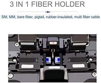 AI-9 מיקוד אוטומטי FTTH FTTH OPTIC FUSION SPLICER MAKEL עם ערכת ארגז כלים לתצוגת מסך LED בגודל 5 אינץ