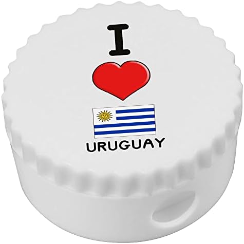 Azeeda 'אני אוהב אורוגוואי' מחדד עיפרון קומפקטי