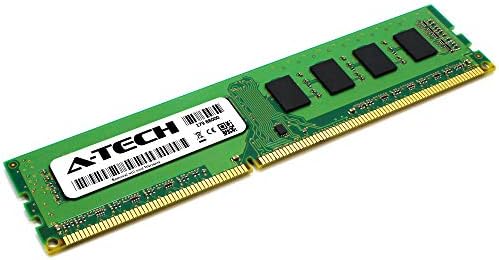A-TECH 4GB DDR3 / DDR3L 1600MHz שולחן עבודה מודול זיכרון PC3-12800 לא ECC DIMM 240 פינים 1RX8 1.35V