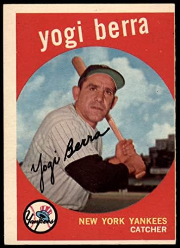 1959 Topps 180 Yogi Berra New York Yankees VG Yankees