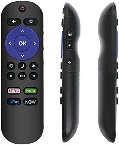 Replaced Remote fit for Hisense Roku TV 32H4D H4 Series 40H4D 43H4D 50H4D 55H4D 55R7E 65R6070E 65R7E1