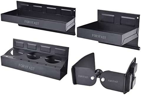 סט מגש כלים מגנטי של Foryfast®, מחזיק ארגז כלים למארגנים ואחסון, אביזרי ארגז כלים מגנטיים עם מגנטים